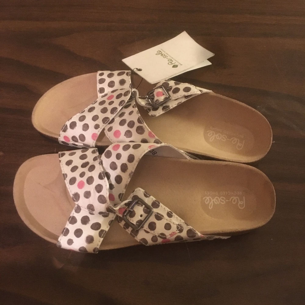 Re-sole women’s 8 vintage retro Birkenstock style sandals